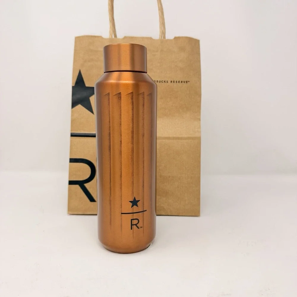 Starbucks Reserve Roastery Tokyo Copper Stainless Bottle 591ml Japan Exclusive